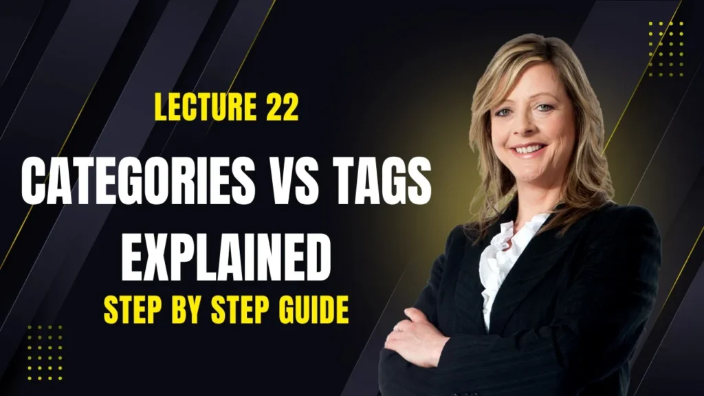 WordPress Categories vs Tags 2025