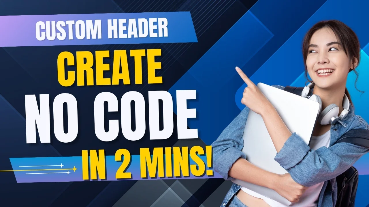 Elementor Header Design