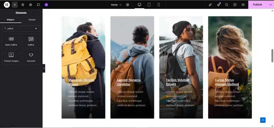 Elementor Gallery Tutorial