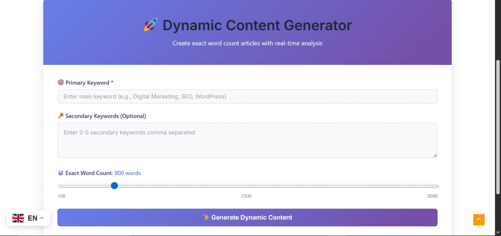 SEO Content Automation