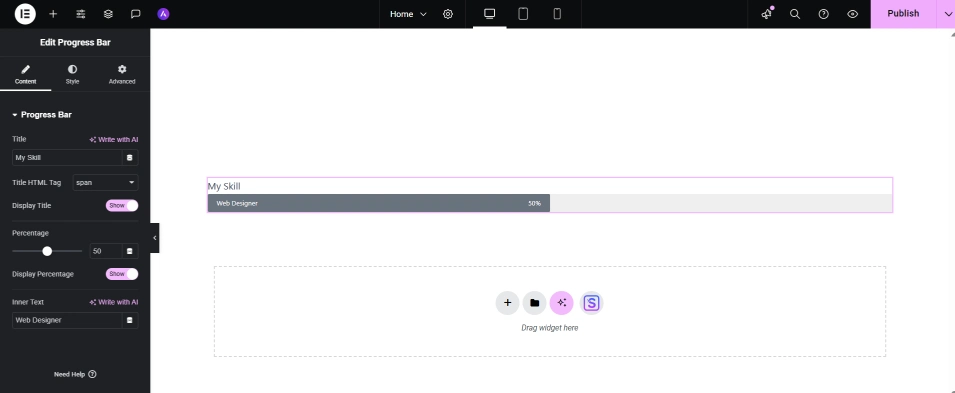 Elementor Pro Widgets