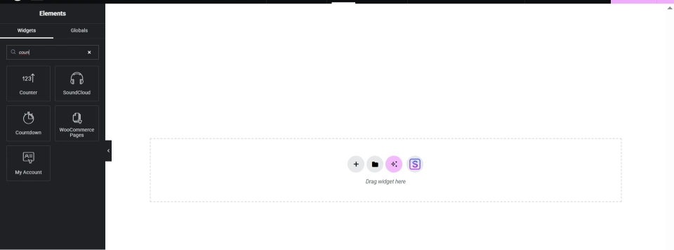 Animated Counters Elementor