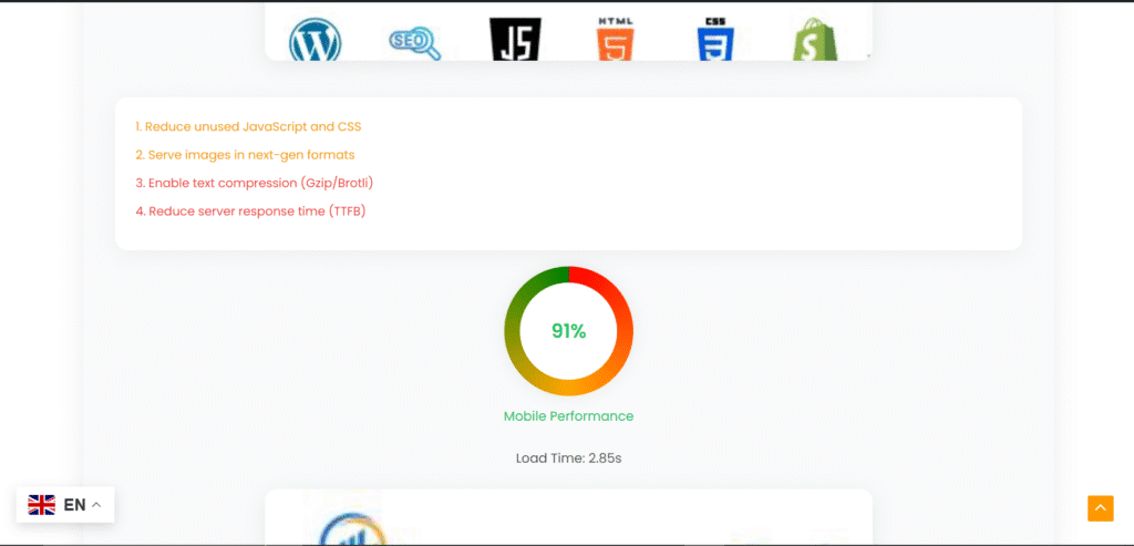 free website speed analyzer