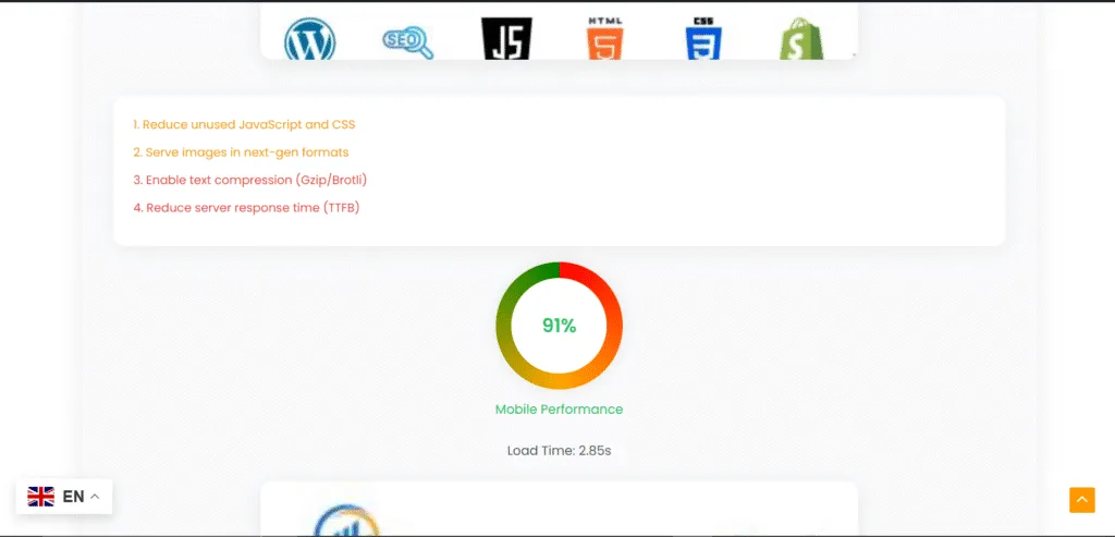 free website speed analyzer