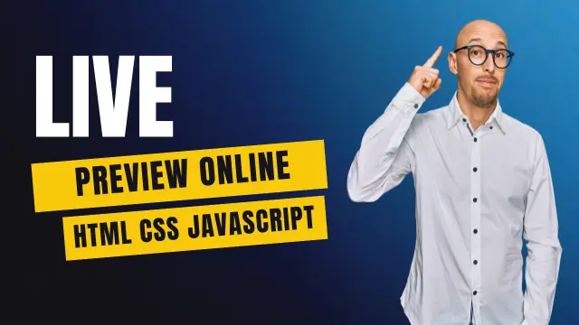 HTML editor Live preview online