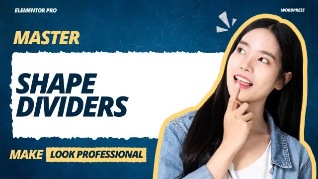 Shape Divider Elementor