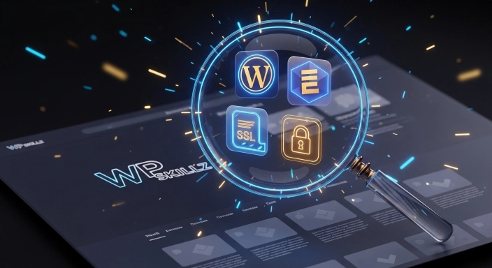 check the website technology