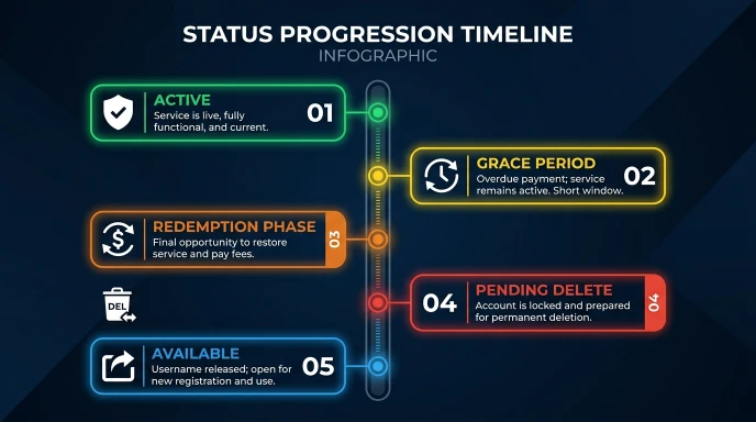 7 Tips to Use a Domain Expiry Checker for Brand Security in 2026 4 The Domain Lifecycle — Know Every Phase