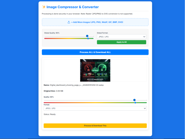 Online Image Compressor 5 How to Use the Bulk Image Compressor — Step by Step